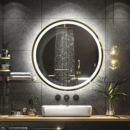 Smart Touch LED-peeglid alumiiniumsulamist raamiga